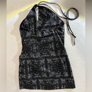 Elodie Mini dress bandana print